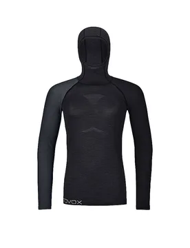 Maglietta da donna 120 Comp Light con cappuccio nero S - Ortovox - FashionsVida