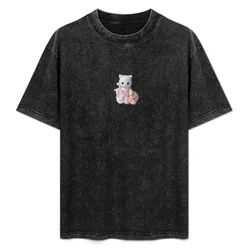 Coquette calico T-Shirt Basic Solid Tee for Daily Use