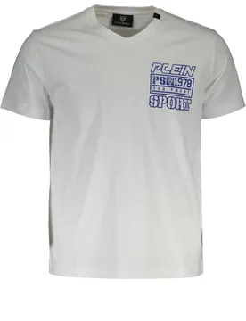 Herren KURZARM-T-SHIRT Weiß TIPS103_DA82091_BIANCO01WH