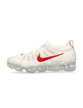 Scarpa Bassa Donna W Air Vapormax 2023 Flyknit Sail/track Red/phantom/metallic Silver