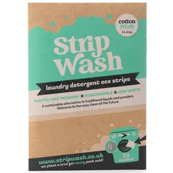 StripWash Cotton Fresh Laundry Strips - Pack of 24