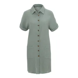 Hemdblusen-Kleid „Helena“ S gruen