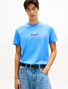 TJM REG SIGN BLOCK SS TEE EXT male - M - FashionsVida