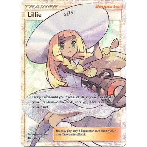Pokemon Sun and Moon (Base Set) 147/149 Lillie (Full Art) - Pokémon - FashionsVida