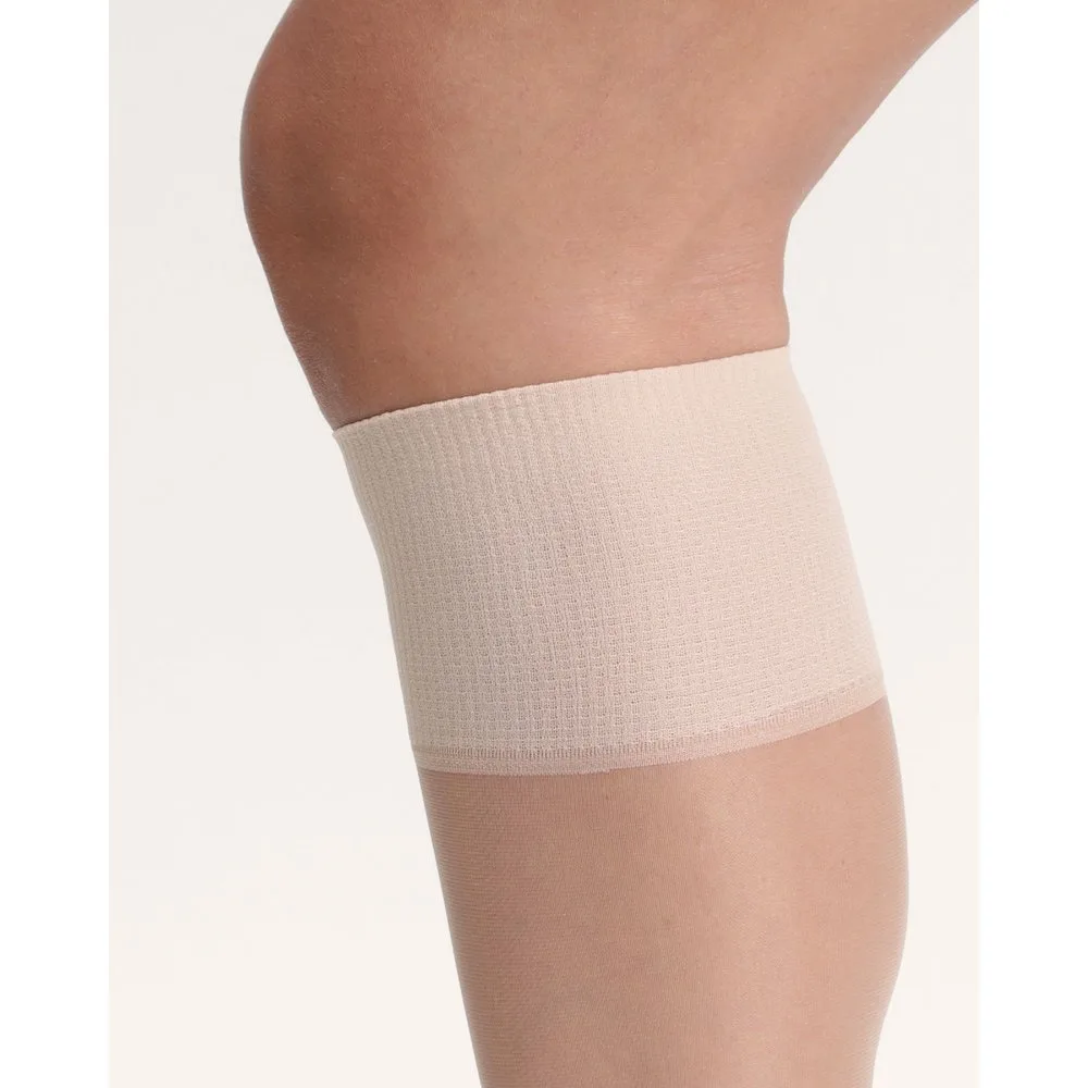 Minimedias de tres mini transparentes con puntera reforzada stop malla en efecto - Dim - FashionsVida