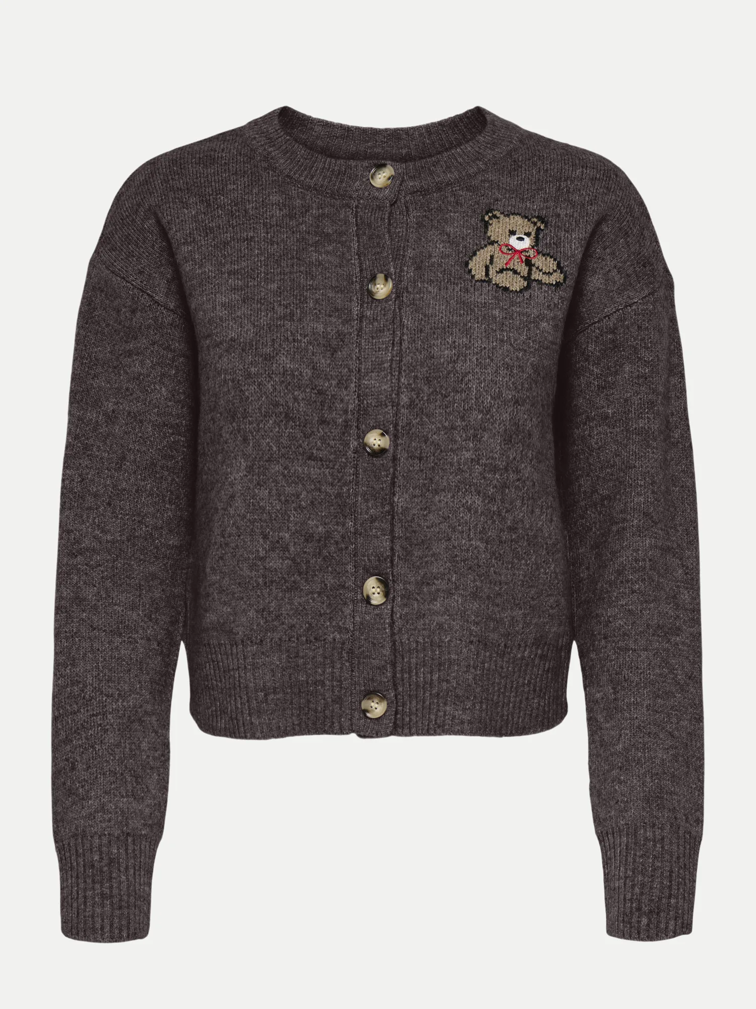 Only Cardigan ONLTEDDY Braun L - Only - FashionsVida