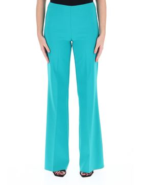 Pantalone flare VERDE L