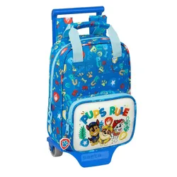 Zaino Con Ruote Paw Patrol Pups Rule Mini Multicolor One Size