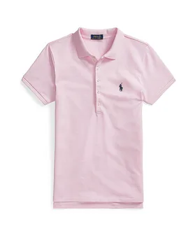 POLO Poloshirt Slim Fit JULIE pink M damen - Ralph Lauren - FashionsVida