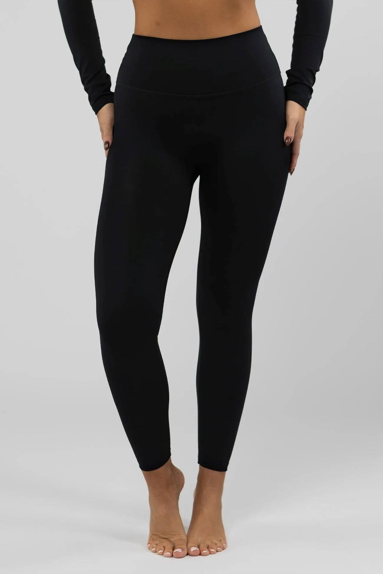 Womens Thermal Base Layer Leggings Full Length - - Size: M - ARCTIC - FashionsVida