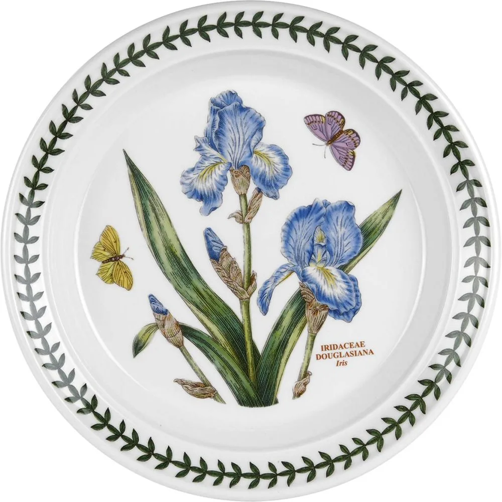 Plato de postre Iris Botanic Garden - Portmeirion - FashionsVida