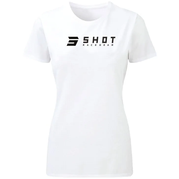 T-Shirt Donna TEAM 2.0 Bianco taglia L - Shot - FashionsVida
