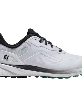 Golfschuhe Herren Pro, Spikeless, weiss/schwarz/tuerkis 42_5 - FootJoy - FashionsVida