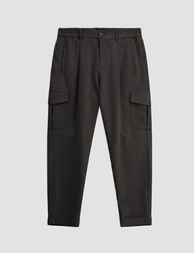 IMPERIAL pantalone cargo uomo nero