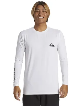 Rash Guard Manches Longues Surf White S Homme - Quiksilver - FashionsVida