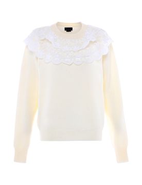 NAEMI Jersey champán / blanco