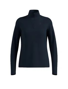 Zipshirt intimo da donna Besso Mid Layer blu S - Odlo - FashionsVida