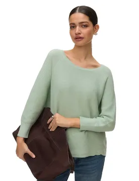 Pull New Nora 3/4 Boatneck Silt Green L