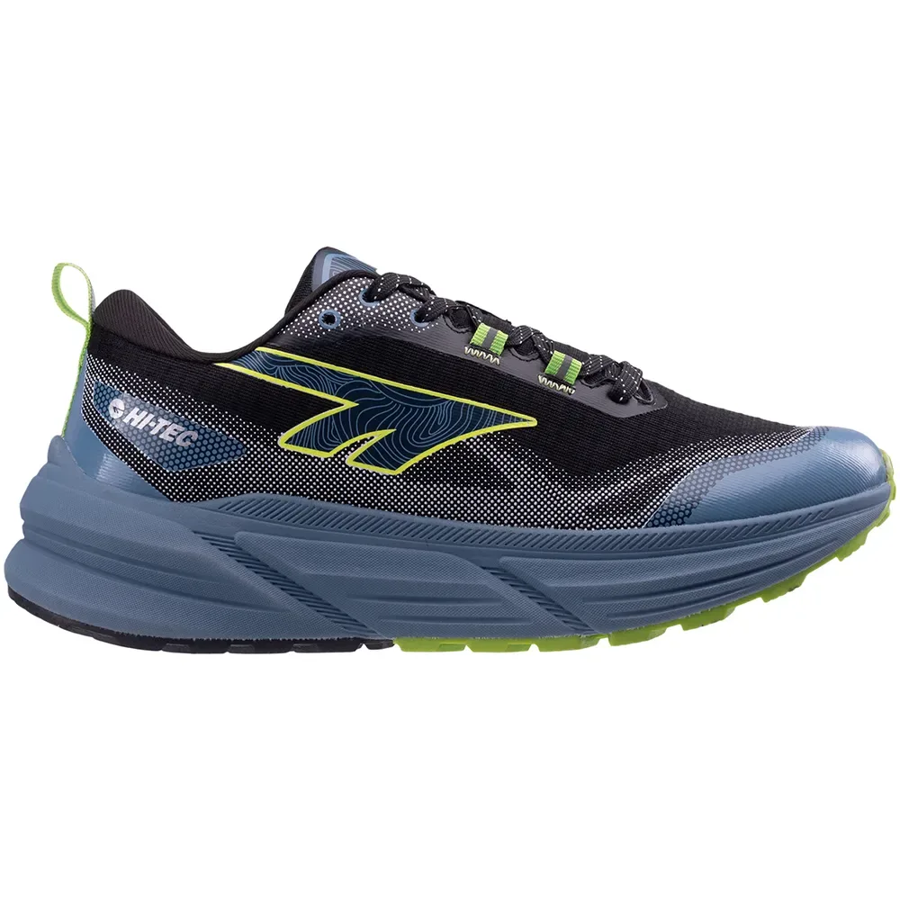 Scarpe Da Trail Running Fisar Black / Blue / Lime EU 42 - Hi-tec - FashionsVida