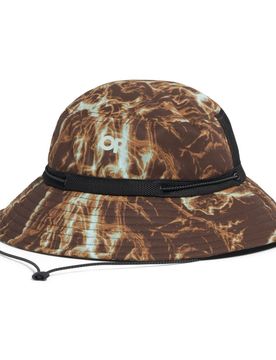 Odyssey Bucket Hat S/M Chestnut Alcove Print