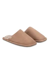 Totes Womens Square Toe Stripe Mule Slipper - - Size: 4