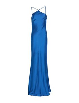Vestido largo Mujer Azul marino 44 Mujer