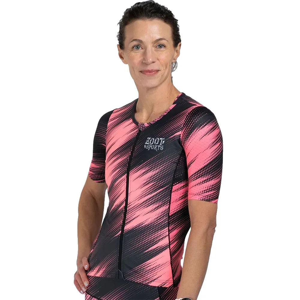 Maglia Da Triathlon A Maniche Corte Ltd Aero Driftspeed - Zoot - FashionsVida