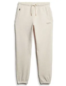 Pantaloni Sportivi Essential Logo Cuff Light Oat Marl L