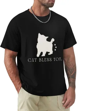 Cat Bless You Dupe T-Shirt Construction Work Tee Shirt - Aliexpress - FashionsVida