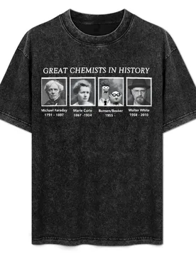 Great Chemists In History T-Shirt Soft Cotton Print T-Shirt - Aliexpress - FashionsVida