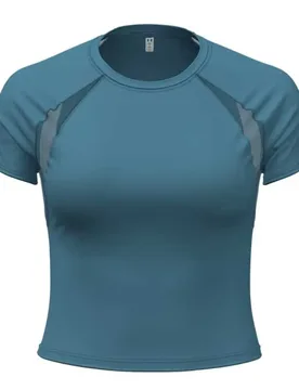 T-shirt à Manches Courtes Motion Mesh Blue 2XL - Under armour - FashionsVida
