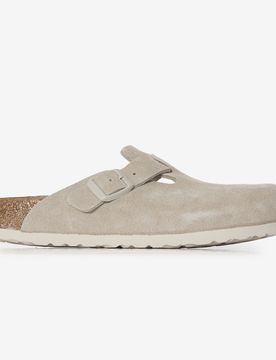 Boston Suede Oyster blanc 38