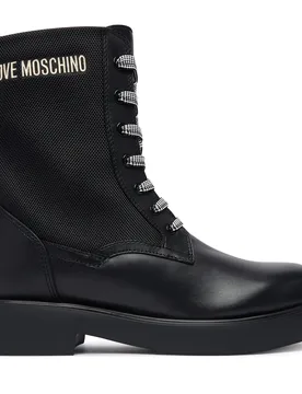 Schnürschuhe JA24074G1PIO100A Schwarz 36 female - Love Moschino - FashionsVida