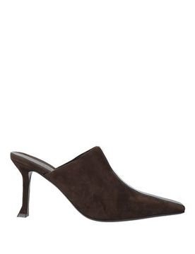 Mules & Clogs Damen Dunkelbraun 35.5,36,36.5,37,37.5,38,38.5,39,39.5,40,40.5 Damen