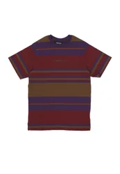 Maglietta Uomo Stone Stripe Tee Burgundy