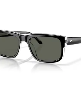Lunettes De Soleil Polarisées Gravels Black Gray 580G/CAT3 unisex - Costa - FashionsVida