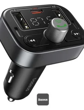 Transmetteur Fm Pour Voiture S-09 Pro Black One Size unisex - Baseus - FashionsVida