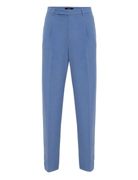 Antioch Pantalón de pinzas azul