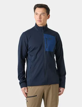 Men's Versalite Fleece Jacket Navy S - Navy Blue - Male - Helly Hansen - FashionsVida