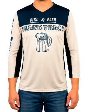 Maillot Enduro Manches 3/4 Bike&beer - Jeanstrack - FashionsVida
