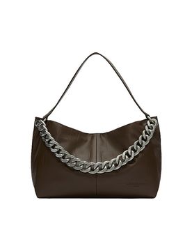 Bolso de piel - Hobo Bag MIRA Medium marrón