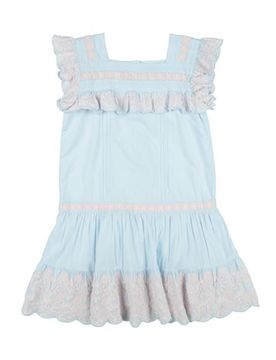Vestido para niña Chica Azul celeste 5,6,8 Chica