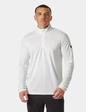 Men's Tech Half-Zip 2.0 White S - White - Male - Helly Hansen - FashionsVida