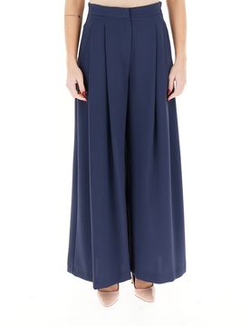 Pantalone wide leg BLU NAVY 42