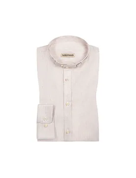 Camicia tradizionale LENZ cammello M - Gottseidank - FashionsVida