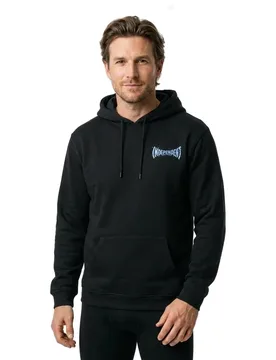 Sweat à Capuche Shattered Span Black M - Independent - FashionsVida
