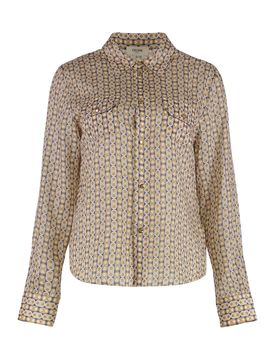 Tilly Shirt in Wool Silk Etamine
