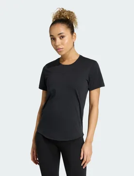 T-shirt da yoga Essentials S Black - Adidas - FashionsVida