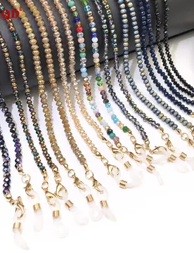Women's Fashion Reading Glasses Chain Beaded Eyeglass Strap Rope 4mm Color Plating Casual Sunglasses Cords with Necklace Gift - Aliexpress - FashionsVida