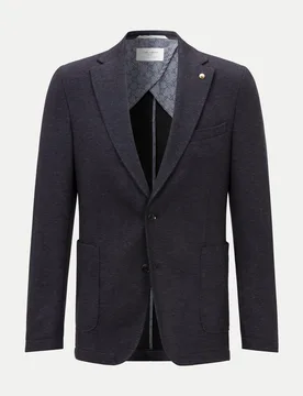 Sharp-Fit Jersey Sakko Blau 29 - Carl Gross - FashionsVida